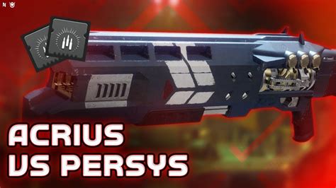 X Legend Of Acrius Vs Persys Spire Of The Watcher Dps Test Destiny