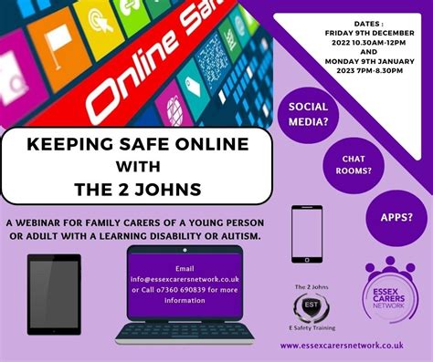 Keeping Safe Online Webinar Essex Carers Network