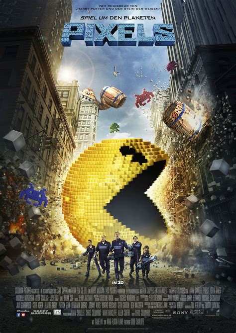 Pixels Poster © Sony Pictures 2015 | Galleri, Billeder