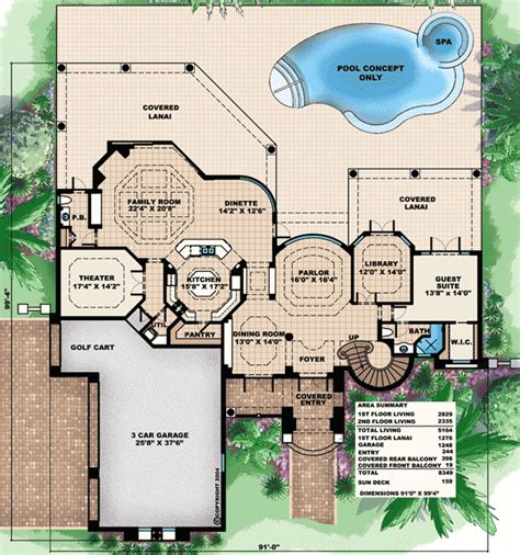 Stunning Tuscan House Plan 66276we Architectural Designs House Plans