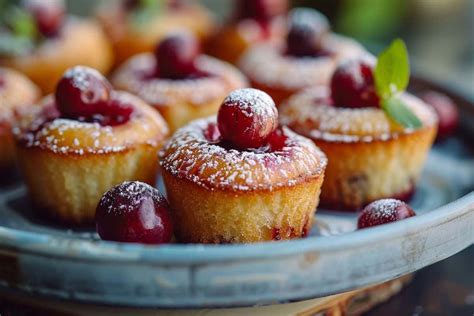 Recette De Financiers Aux Cerises Confites