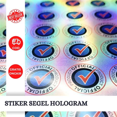 Jual Stiker Segel Hologram Shopee Indonesia