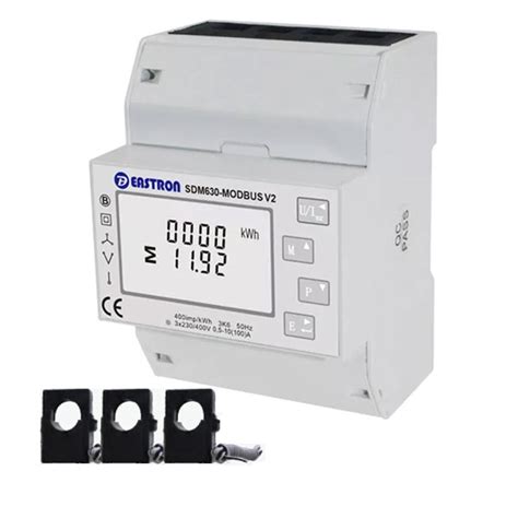 Growatt Smart Energy Meter Tpm E Phasig With Ct Eastron Sdm Mct