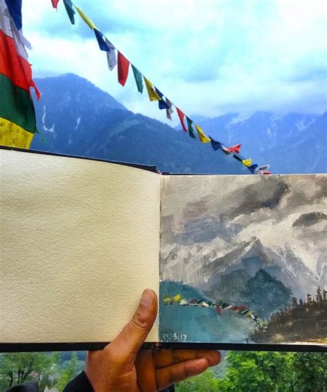 Himalaya Sketch At PaintingValley Explore Collection Of Himalaya