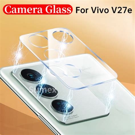 3 1ชิ้นฟิล์มเลนส์กล้องโทรศัพท์สำหรับ Vivo V27e Vivov27e 2023 V2237 4g