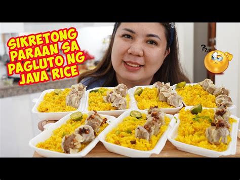 Siomai Java Rice From Nina Bacani Recipe On