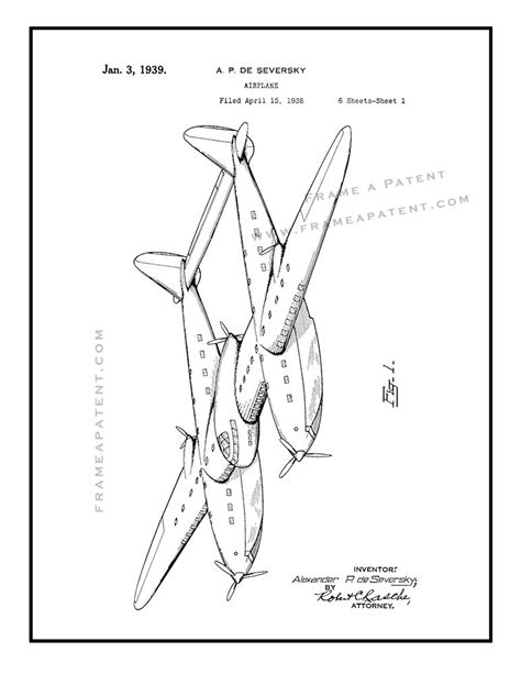 Pin By Frame A Patent On Aircraft Patent Prints Patent Prints Poster