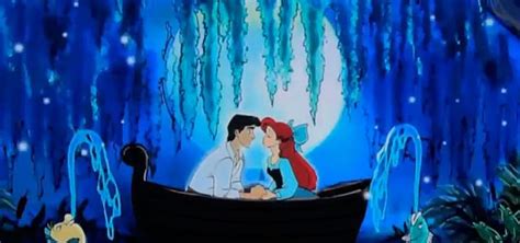 The Little Mermaid And Prince Eric Kiss The Girl