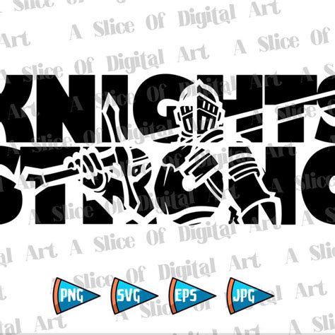 Knights Baseball Svg Etsy