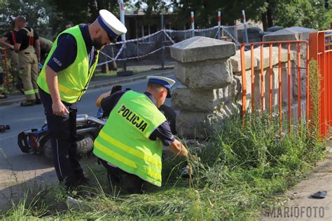 Wypadek motocyklisty w Kępie Reanimowali go strażacy AKTUA Radio Opole