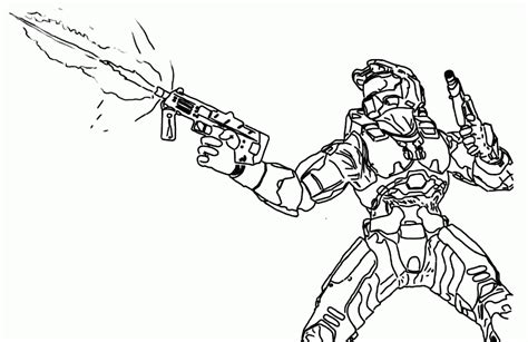 Halo Coloring Pages Clip Art Library