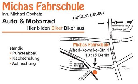 Kontakt Michas Fahrschule