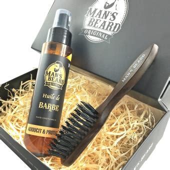 Man s Beard Fabrication française Coffret avec huile à barbe et