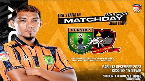 INTER PEMUDA KEDIRI VS PERSIBO BOJONEGORO LIGA 3 JAWA TIMUR 2023 YouTube