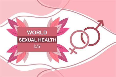 Premium Vector World Sexual Health Day Concept Background