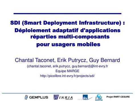 PPT SDI Smart Deployment Infrastructure PowerPoint Presentation