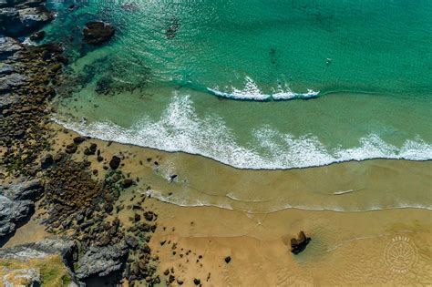 Mawgan Porth Surfing | Aerial Cornwall