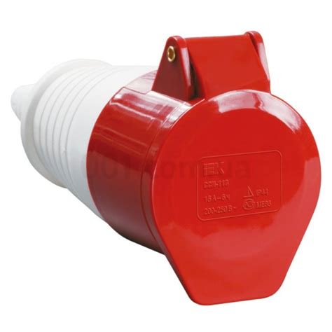 PSR22-032-5 - Розетка ССИ-225 переносная 3P+PE+N 32А 380В IP44, IEK ...