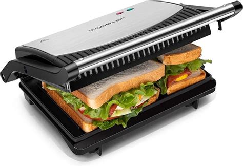 Aigostar Sandwich Toaster Panini Press Deep Fill Toastie Maker