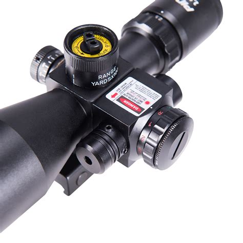 Pinty 2 5 10x40 Red Green Illuminated Mil Dot Tactical Rifle Scope With