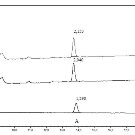 Chromatogram Hplcuv Vis Double Chromatographic Analysis Hplc Uv Vis