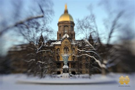 Golden Dome in Winter. Shot with special-effect lens..Photo by Matt ...