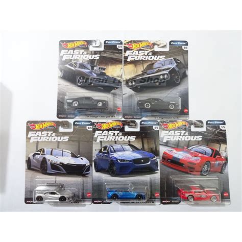 Jual Hot Wheels Fast Furious Full Force Set Isi 5 Pcs Shopee Indonesia