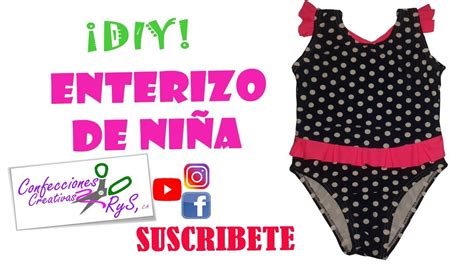 DIY TRAJE DE BAÑO DE NIÑA con Patrones CURSO GRATIS COMPLETO 2 2 YouTube