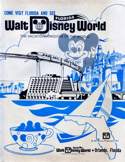 Walt Disney World Ad – 1971 – Starport75