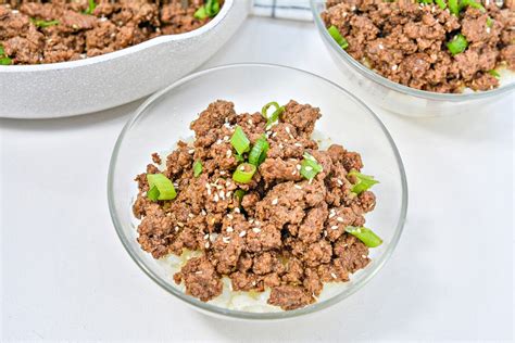 Keto Korean Beef Bowl Net Carbs Per Serving