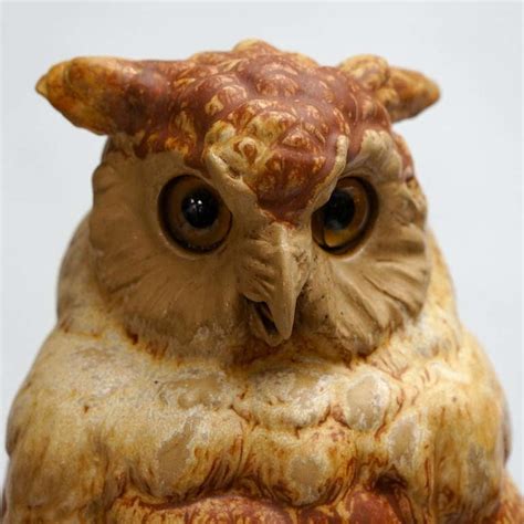 Vintage Ceramic Owl Sculpture At Stdibs Vintage Ceramic Owl Figurine