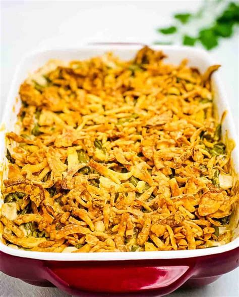 Classic Campbell S Green Bean Casserole Recipe