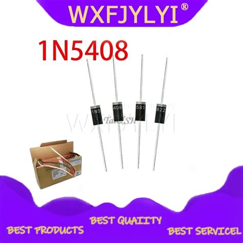 20pcs In5408 1n5408 3a 1000v Do 27 Rectifier Diode