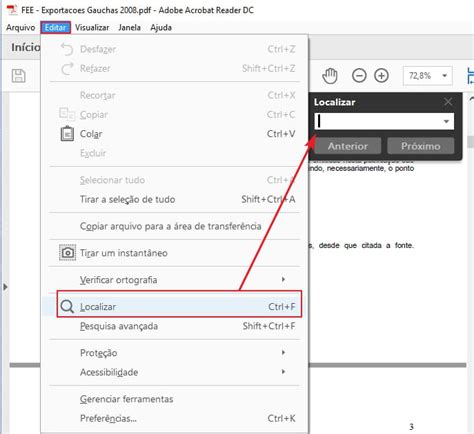 Como Fazer Uma Pesquisa Em Um Documento No Adobe Acrobat Reader DC CCM