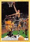 Gheorghe Muresan Basketball Card Romania 1993 Classic Draft Picks 96