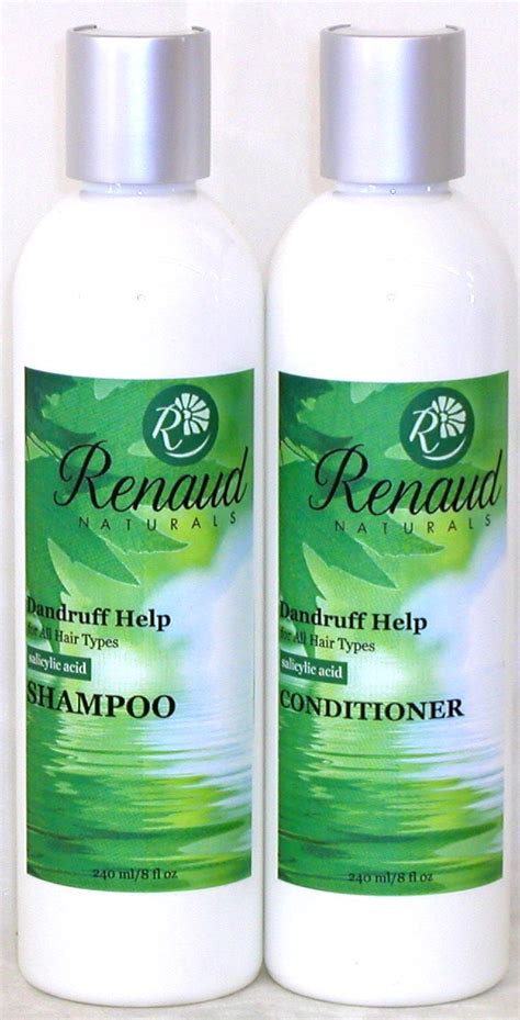 Dandruff Help Shampoo And Conditioner Renaud Naturals