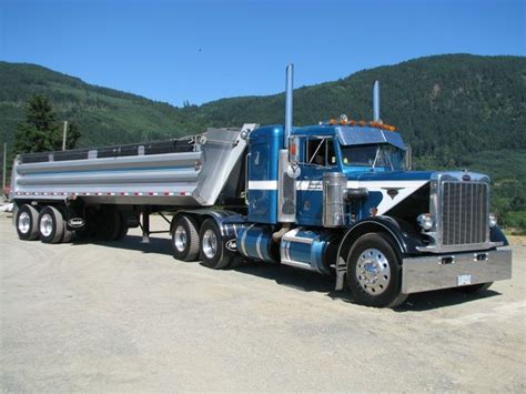 Peterbilt W End Dump Aths Vancouver Island Chapter Big Trucks