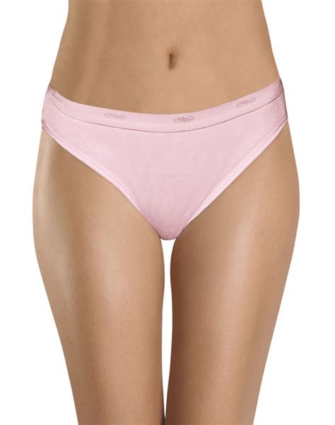 Cw42as Hanes Womens Classics Cotton Bikini 3 Pack