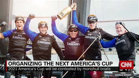 The newest high-tech America's Cup "flying" yachts - CNN Video