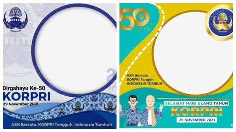 20 Link Twibbon HUT KORPRI Ke 50 Tahun 2021 Lengkap Dengan Sejarah