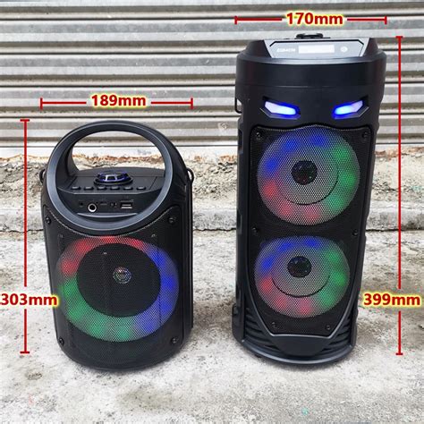 Ta Nabilir Bluetooth Lu Hoparl R Kablosuz A K 3D Stereo Subwoofer Tipi