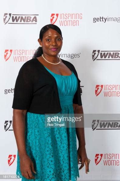 Wnba Legend Kym Hampton Poses During The Wnba Inspiring Women