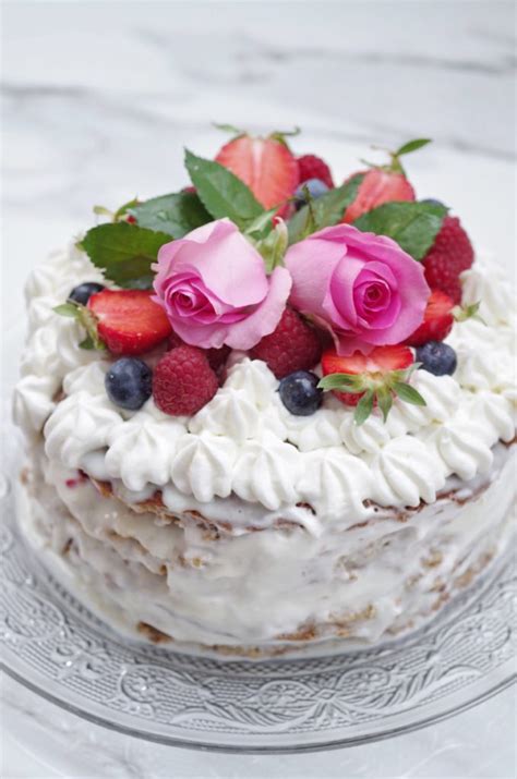 Naked Cake Ai Frutti Rossi Il Peperoncino Verde