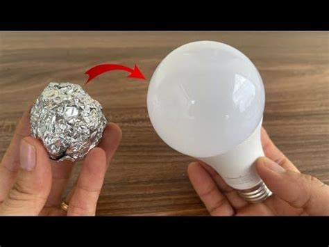 Just Put An Aluminum Foil On The Led Bulb And You Will Be Amazed