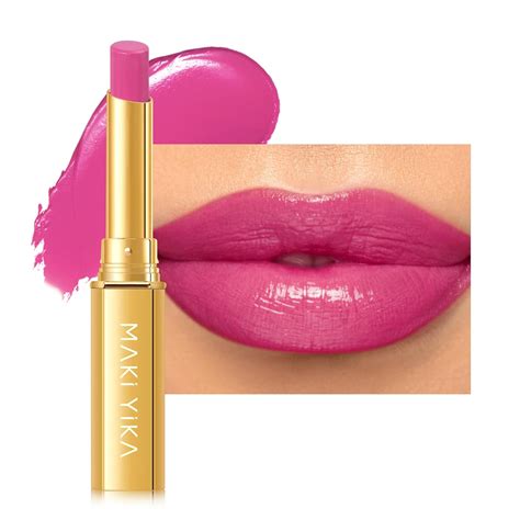 Amazon MAKI YIKA Hot Pink Lipstick For Women Moisture Hydrate