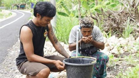 Puluhan Tahun Andalkan Air Hujan Warga Banjar Jurang Batu Nusa Penida