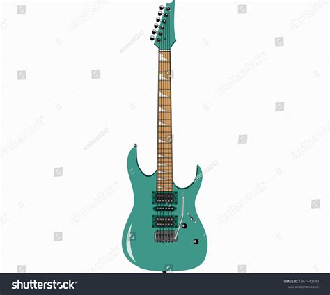 Guitar Line Art Vector Illustration Stock Vector (Royalty Free) 1957442140 | Shutterstock