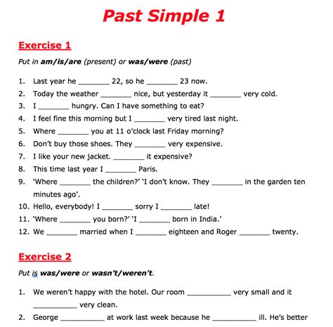 Past simple tense do