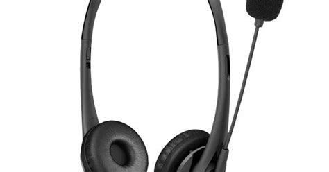 Hp Stereo Mm G Wired Over Ear Headphones With Vegan Leather Earcups