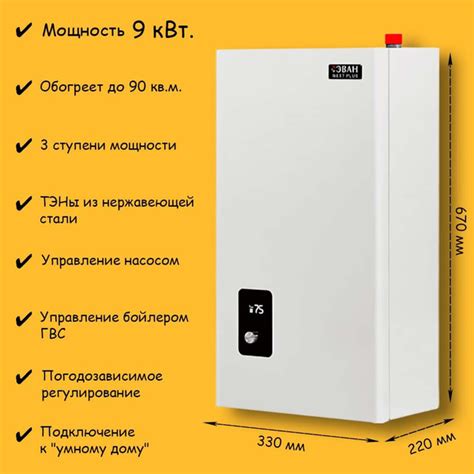 Электрический котел ЭВАН 9 кВт NEXT Plus - купить по выгодной цене в ...